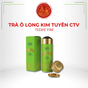 Trà Ô Long Kim Tuyên CTV Techie Fine hộp thiếc 150g