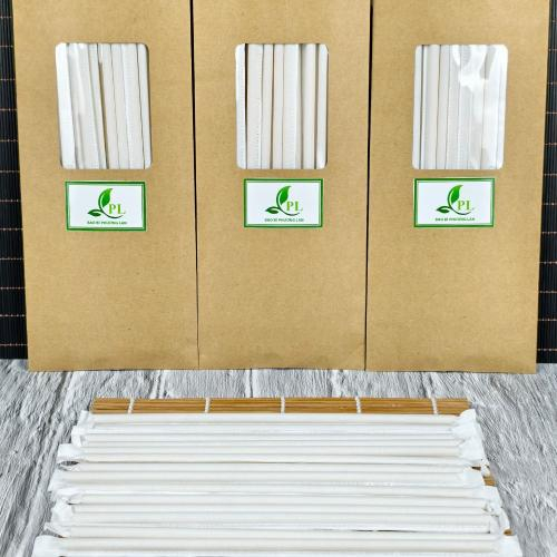 Ống Hút Tự Hủy Sinh Học Từ Bột Mì