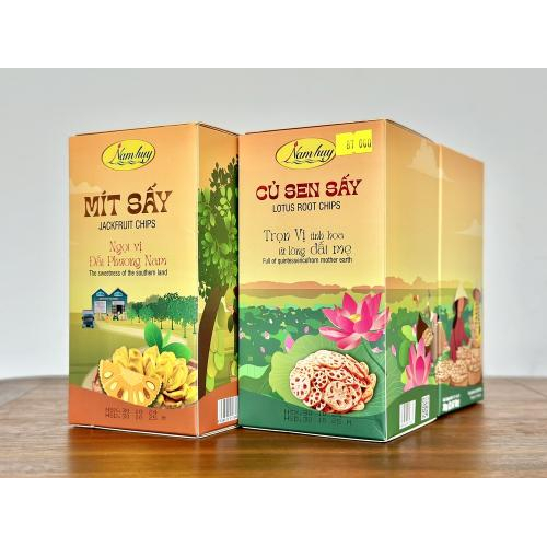 Củ Sen Sấy Nam Huy - Hộp 70gr