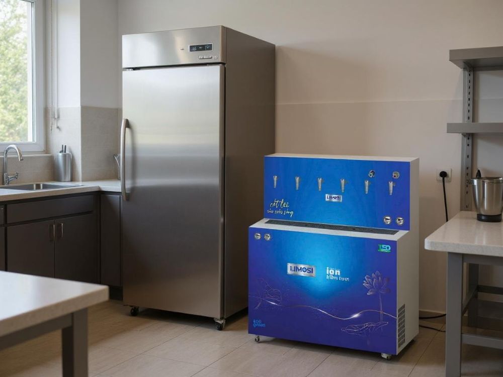 1. Giới thiệu máy lọc nước nóng lạnh LIMOSI ION 100L - 5 Vòi Nóng Lạnh Nguội