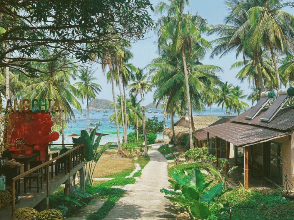 Các loại phòng tại Langchia Nam Du Resort