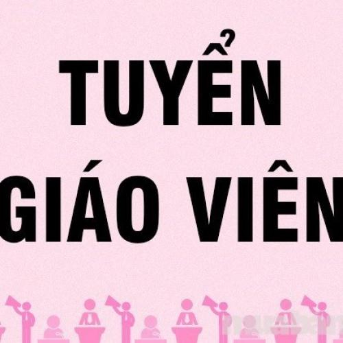 Tuyển dụng giáo viên Mầm non