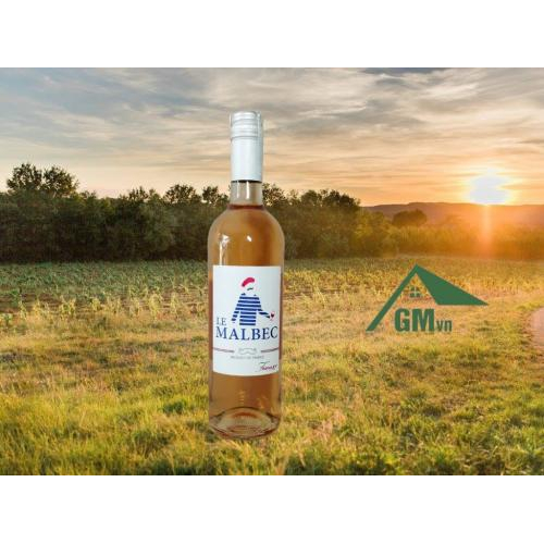 Rượu Vang Hồng Le Malbec Rosé 2022 De Famaey - 750ml