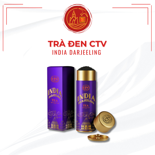 Trà Đen CTV India Darjeeling Hộp Thiếc 100g