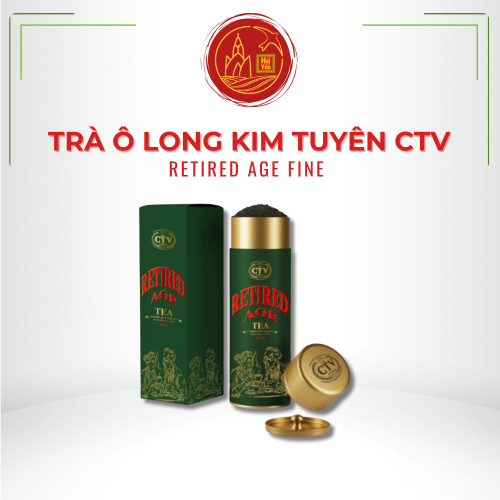 Trà Ô Long Kim Tuyên Retired Age Fine Hộp Thiếc 150g