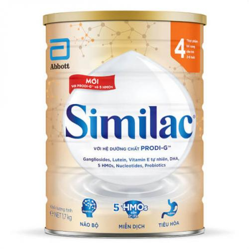 Sữa Bột Similac Số 4 Lon 1.7kg (2-6 Tuổi)